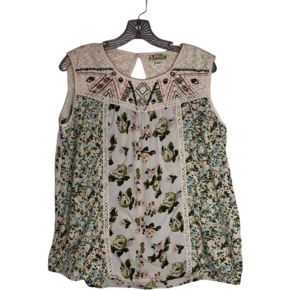 Tanzara Tops - Tanzara Sleeveless Blouse